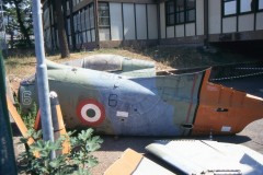 13.09.2000 Il velivolo smontato all'Istituto De Pinedo - Foto IHAP