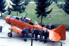 Il gruppo di restauro del Deposito - Foto Maurizio Lanza