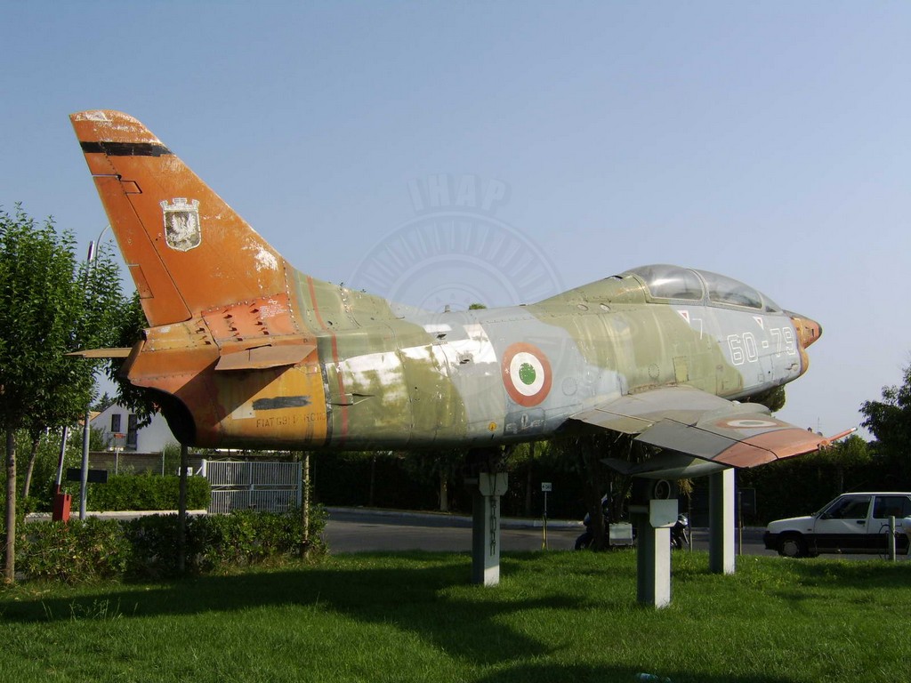 FIAT G 91T/1 MM 6429 a Tor Tre Teste