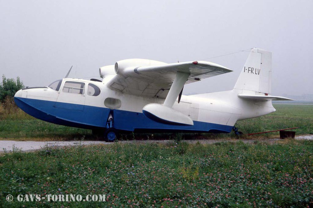 Piaggio P 136L-1 in restauro presso il GAVS Torino