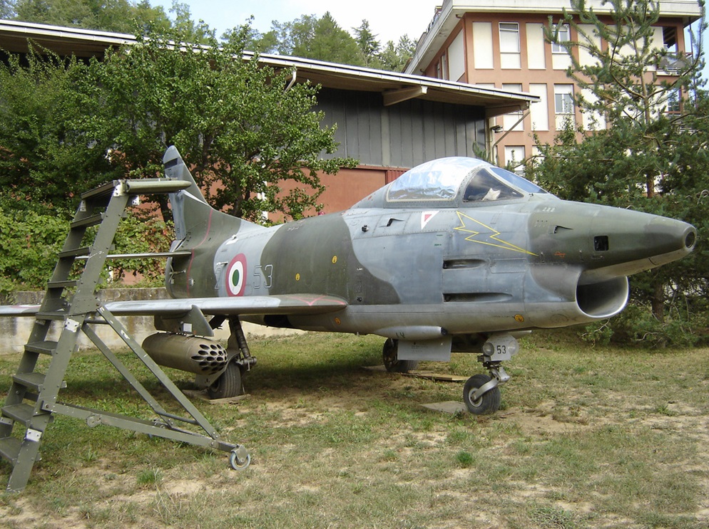 FIAT G 91R-1B a Millesimo (SV) presso un privato
