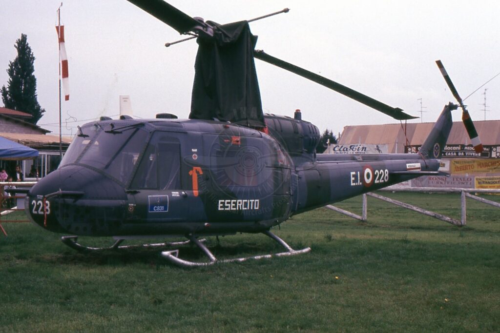 Agusta Bell AB 204B a San Possidonio