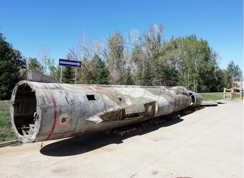 Aeritalia Lockheed F 104S ASA a Codevilla (PV) presso una ditta privata.