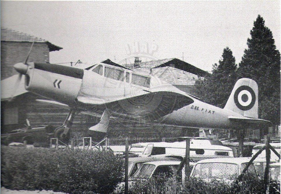 FIAT G 46-4B ex I-AEHG di cui oggi si sono perse le tracce.