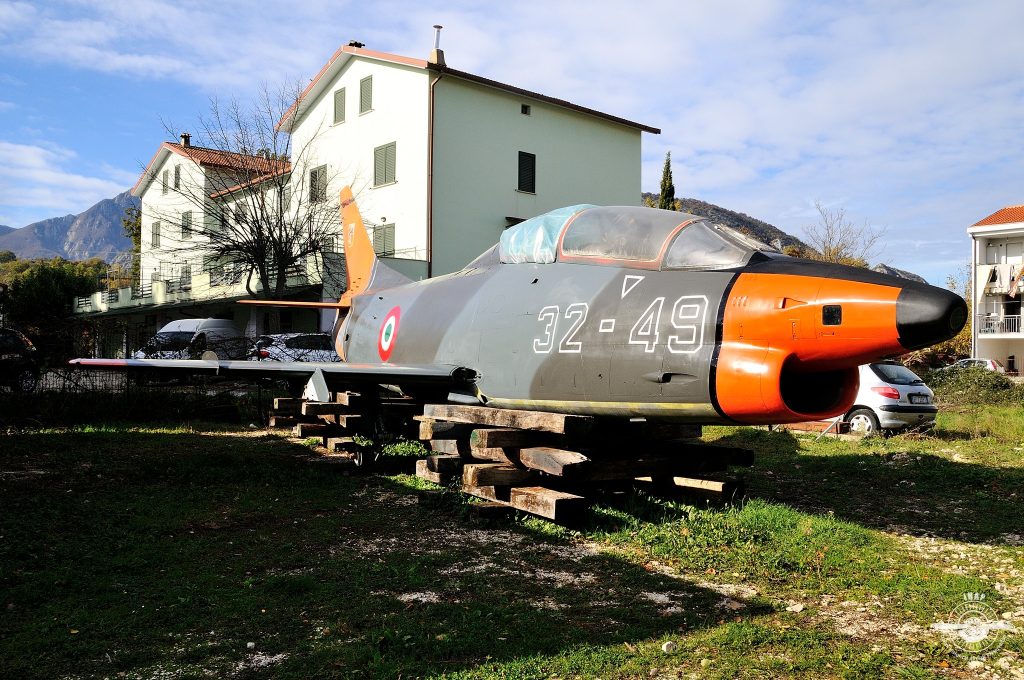 FIAT G 91T/1 MM 6349 al MIGM di Rocchetta al Volturno (IS)