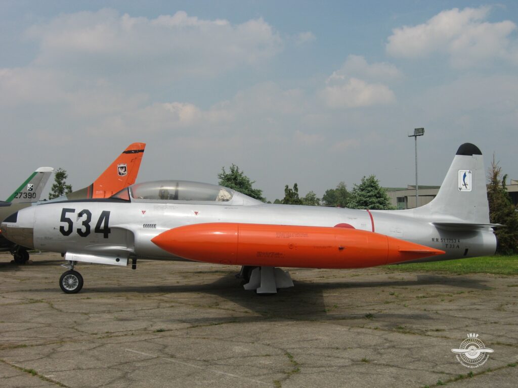 Lockheed T 33A-1-LO con MM 51-17534 a Cameri